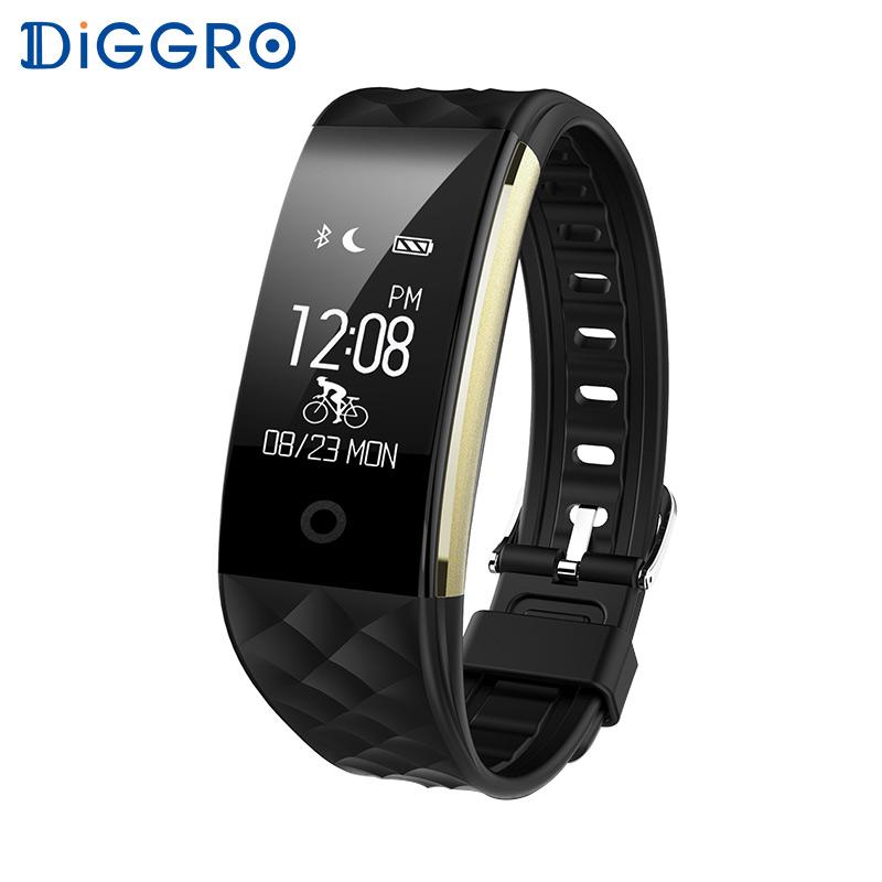 S2 Smart Wristband Heart Rate Monitor IP67 Sport Fitness Bracelet Tracker Smartband Bluetooth For Android IOS PK miband 2 - Korvel