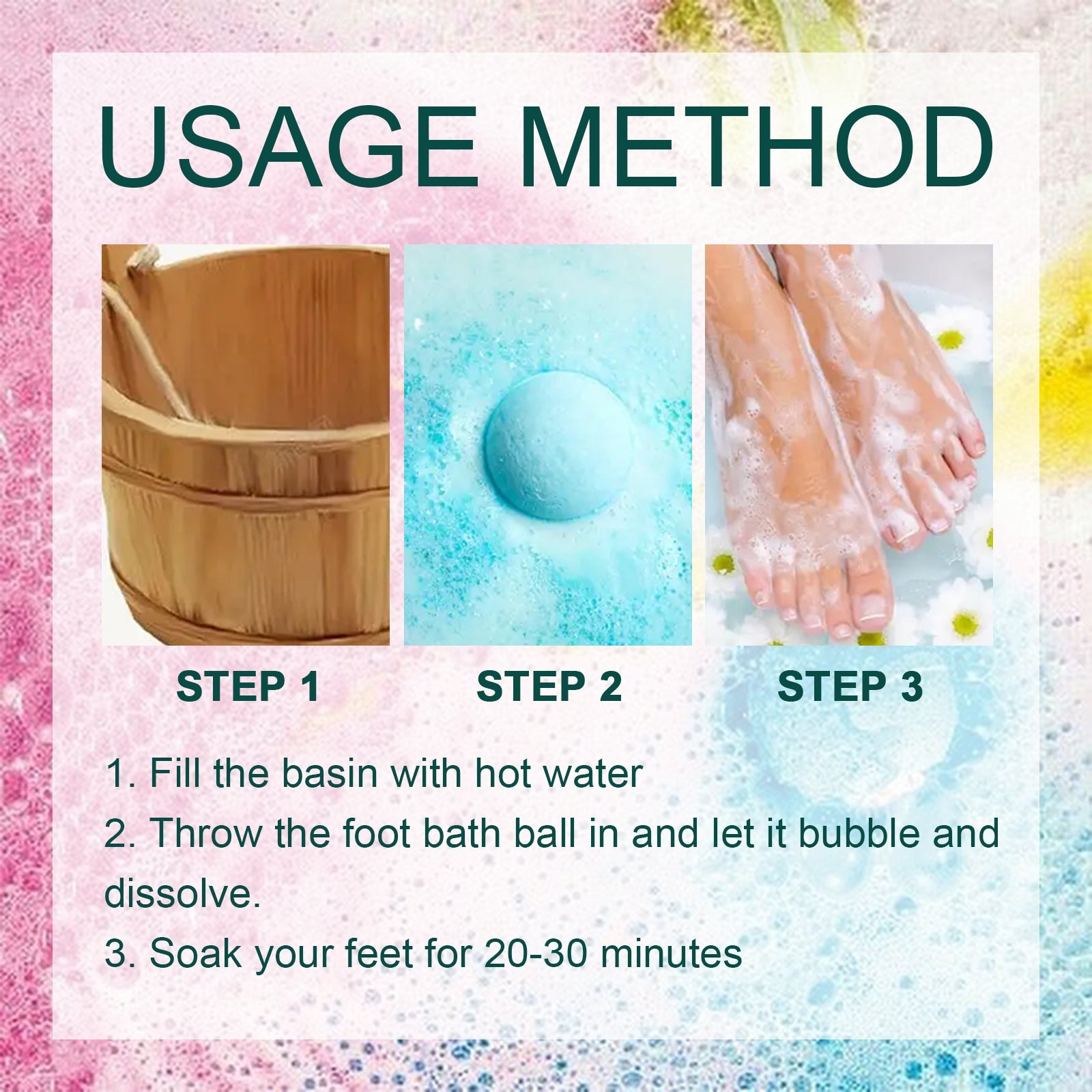 Foot Bath Ball Ginger Foot Bath Ball For Cold Dispelling Dampness Dispelling Odors For Sleep Foot Bath Ball - Korvel