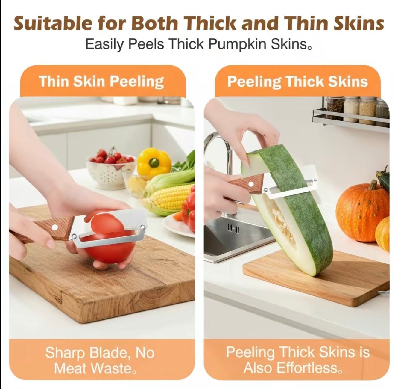 Ensemble d'éplucheurs DualEdge Pro - Essentiel de cuisine premium