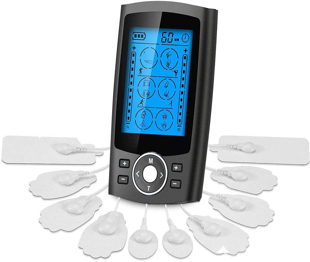 24 Mode Physiotherapy Instrument Tens Intelligent Pulse Full Body Massage Charging Meridian Massager - Korvel