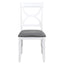 TOPMAX 6-Piece Wood Dining Table Set - Farmhouse Style