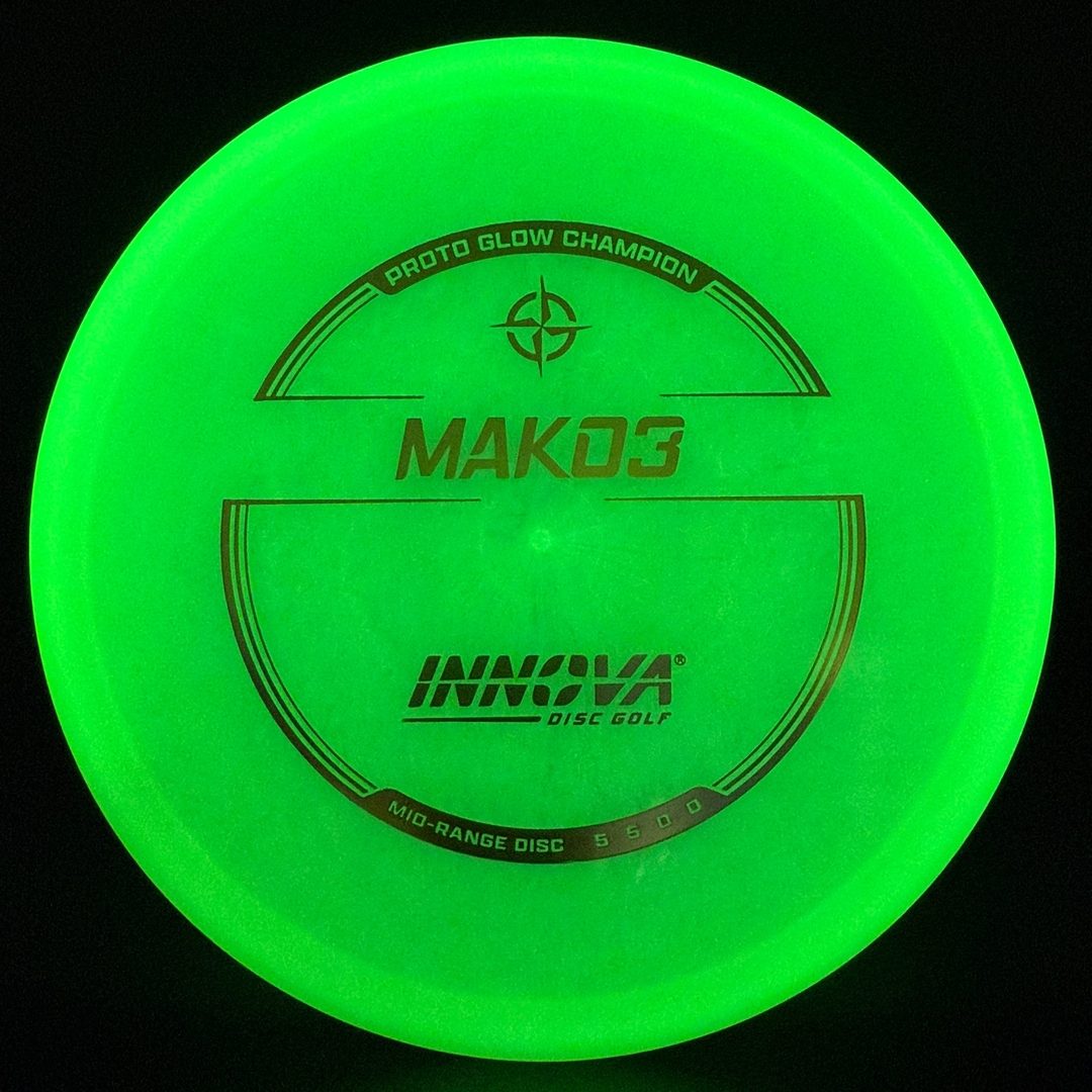 Disque de Golf Innova Proto Glow Champion Mako3