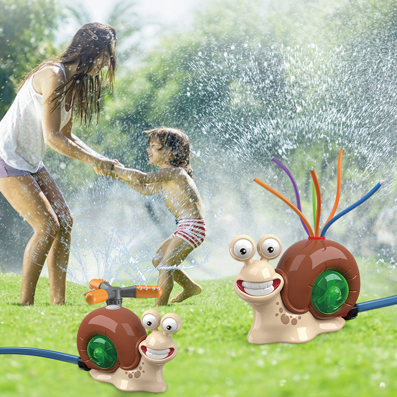Cartoon snail sprinkler for boys and girls, summer garden lawn, water - spraying toys, fun pool party, backyard - Korvel