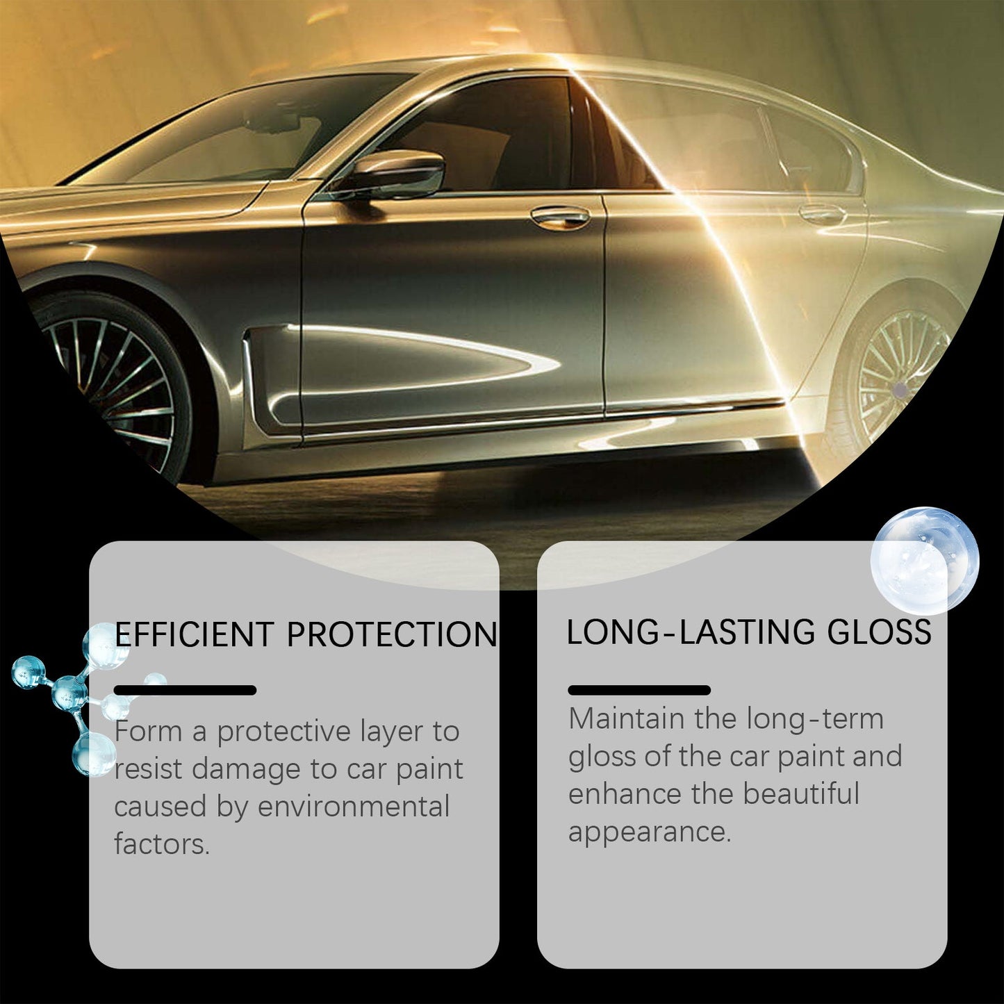 Spray Protector de Recubrimiento Automotriz Premium para el Cuidado de la Pintura del Coche