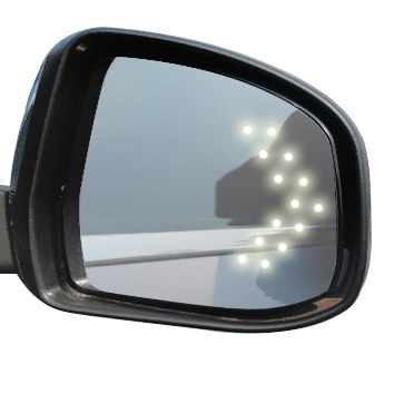 2pcs Arrow Panel 14 SMD LED Car Side Mirror Indicator Lights