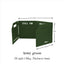 Outdoor stove enclosure wind shield camping wind shield shielding plate cassette stove folding gas stove stove wind shield - Korvel