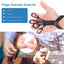 Silicone Wrist Stretcher Finger Exercise Trainer Finger Tension Circle Five Fingers - Korvel