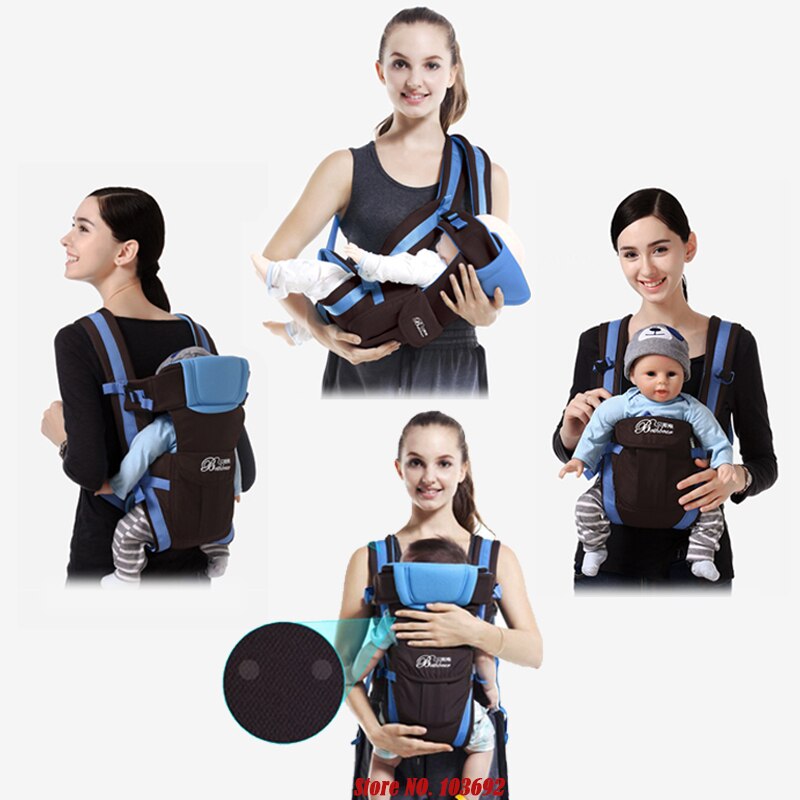 Porte-bébé souple Beth Bear pour 0-30 mois