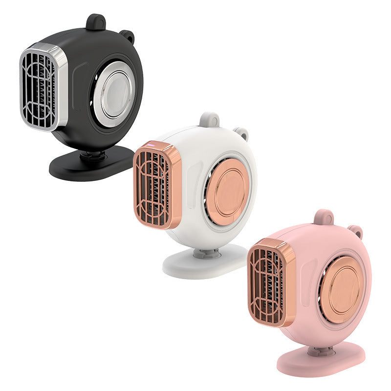Chauffage Compact 12V/24V Monté sur Voiture - Mini Ventilateur à Chauffage Rapide
