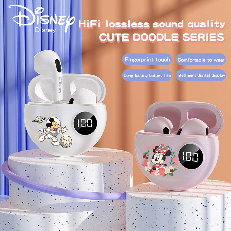 Minnie Mickey Digital Display Bluetooth Headset - Apro6