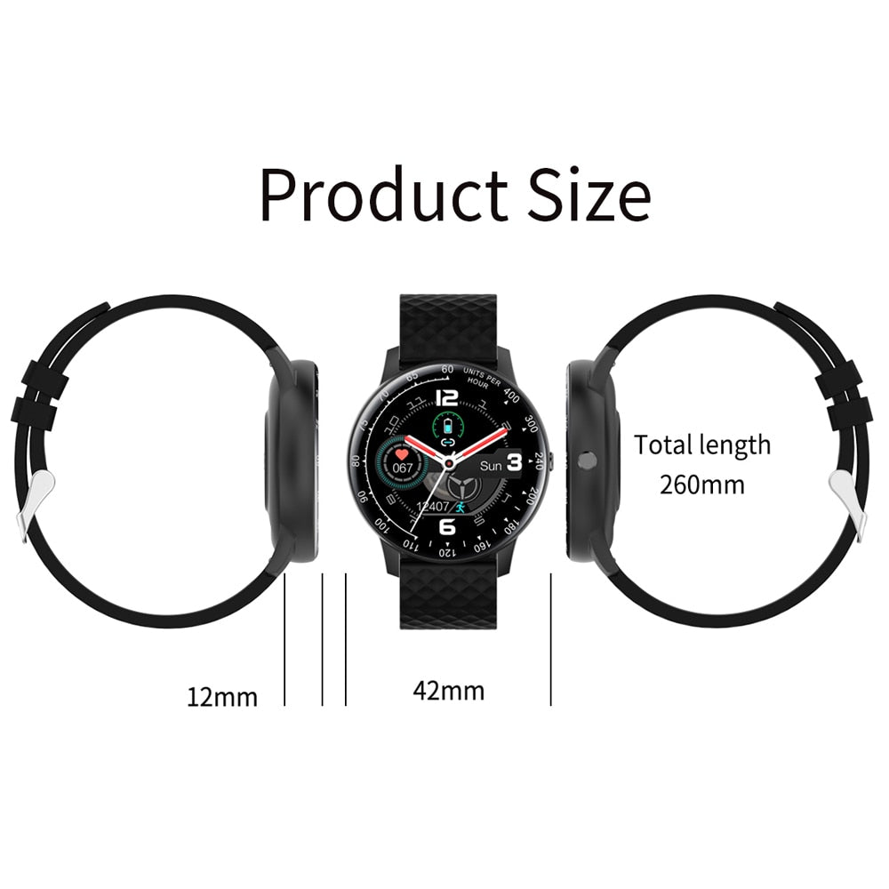 Montre intelligente premium pour le suivi de la condition physique et les notifications