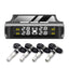 Smart Car TPMS Tire Pressure Monitoring System Solar Power Digital TMPS LCD Display USB Auto Security Alarm Tire Pressure Sensor - Korvel