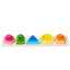 Geometric shape column matching assembly for children's enlightenment, boys and girls' early education puzzle toys, building blocks - Korvel