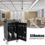 Mobile Charging Cart and Cabinet for Tablets Laptops 30-Device - Korvel