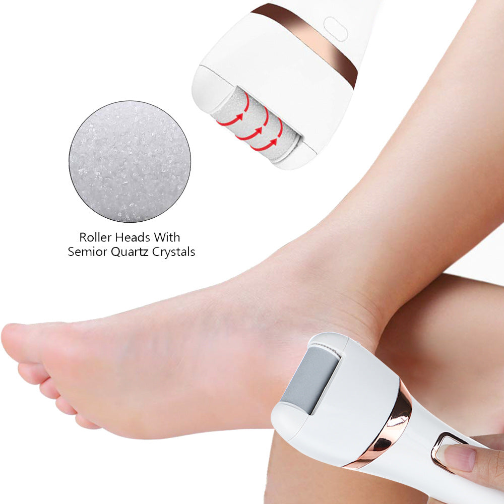 Rechargeable 7 Waterproof Electric Foot Grinder Dead Skin Cutin Removal Household Electric Foot Beauty Foot Grinder Kit - Korvel