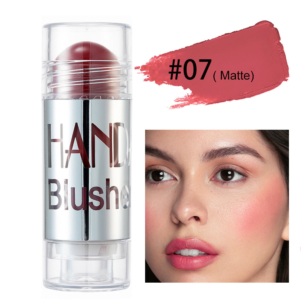 HANDAIYAN Chubby Crayon Blush Stick Moisturizing And Smooth Rouge Pen Blush Strip Cream Blush Stick Rouge - Korvel