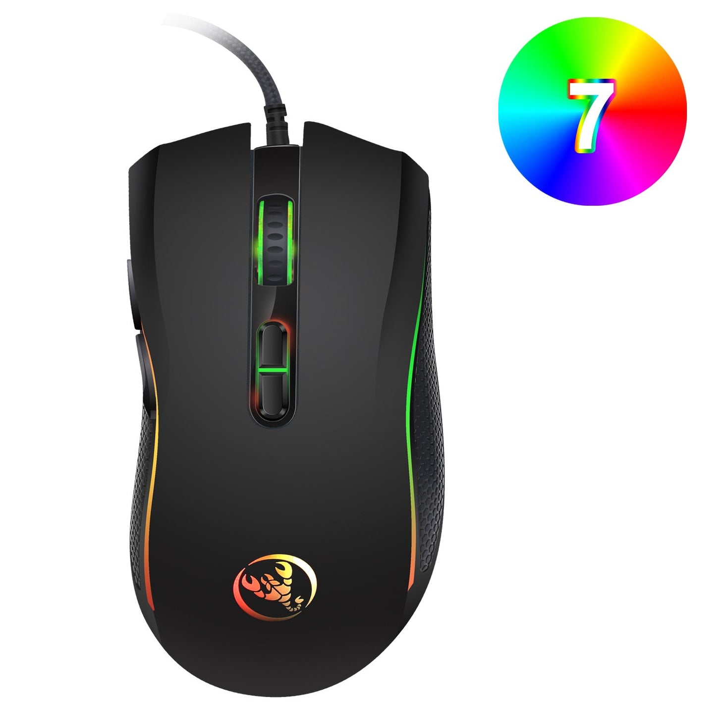 Mini 61 Key RGB Keyboard and Mouse Set Type-C Keyline Separate Connection Gaming Keyboard and Mouse - Korvel