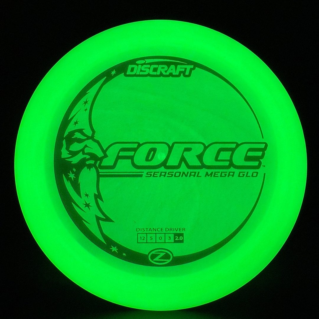 Mega Glo Force - Seasonal Glo Disc Golf Driver