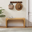 Premium Pine Dining Bench for Versatile Spaces
