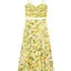 Style Strapless Top with Printed Skirt Set - Korvel