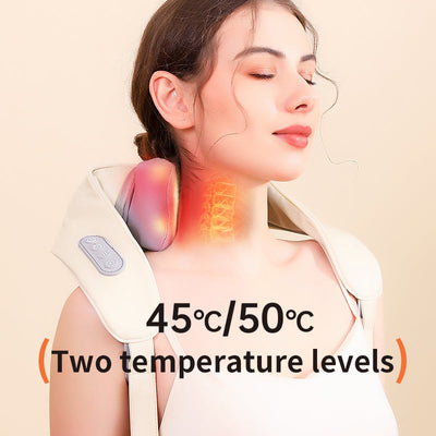Premium Electric Shoulder and Neck Massager with Heat