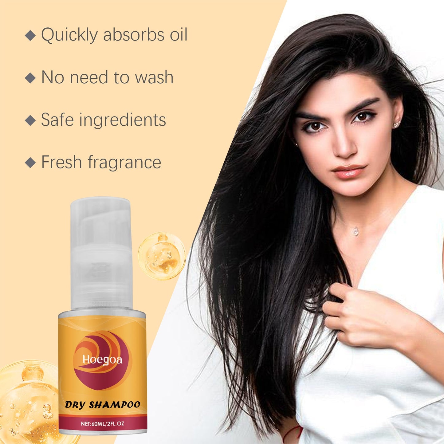 Leave-In Dry Hair Spray - Korvel