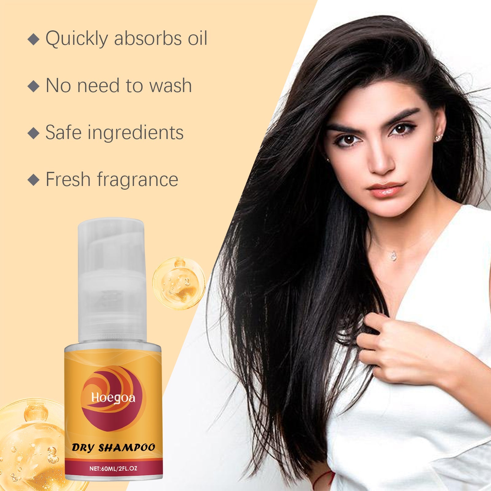Leave-In Dry Hair Spray - Korvel