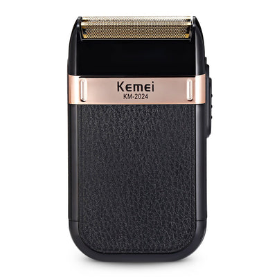 KM -2024 New USB Charging Reciprocating Double Mesh Razor Gold and Silver Knife Mesh Full Body Water Wash - Korvel