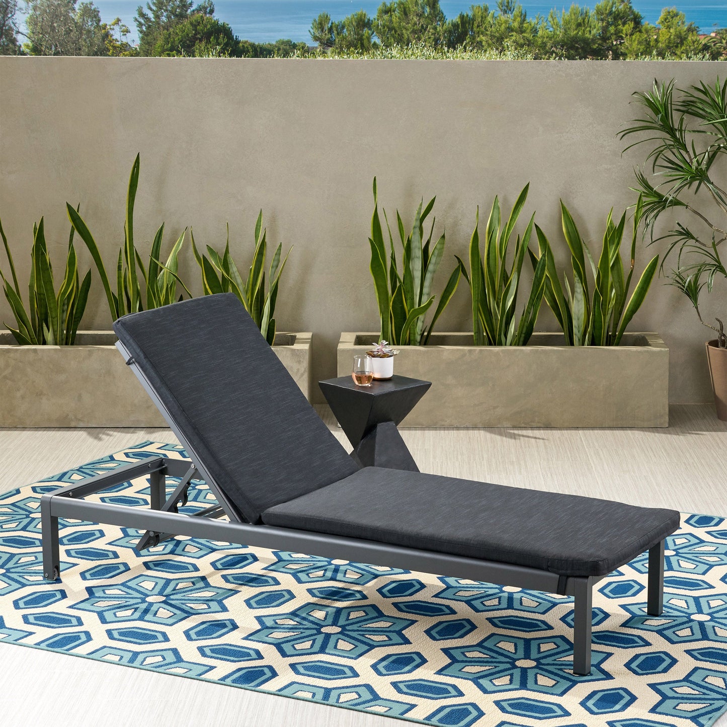 57592.00CUSH-DGRY CAPE CORAL LOUNGE CUSHION - Korvel