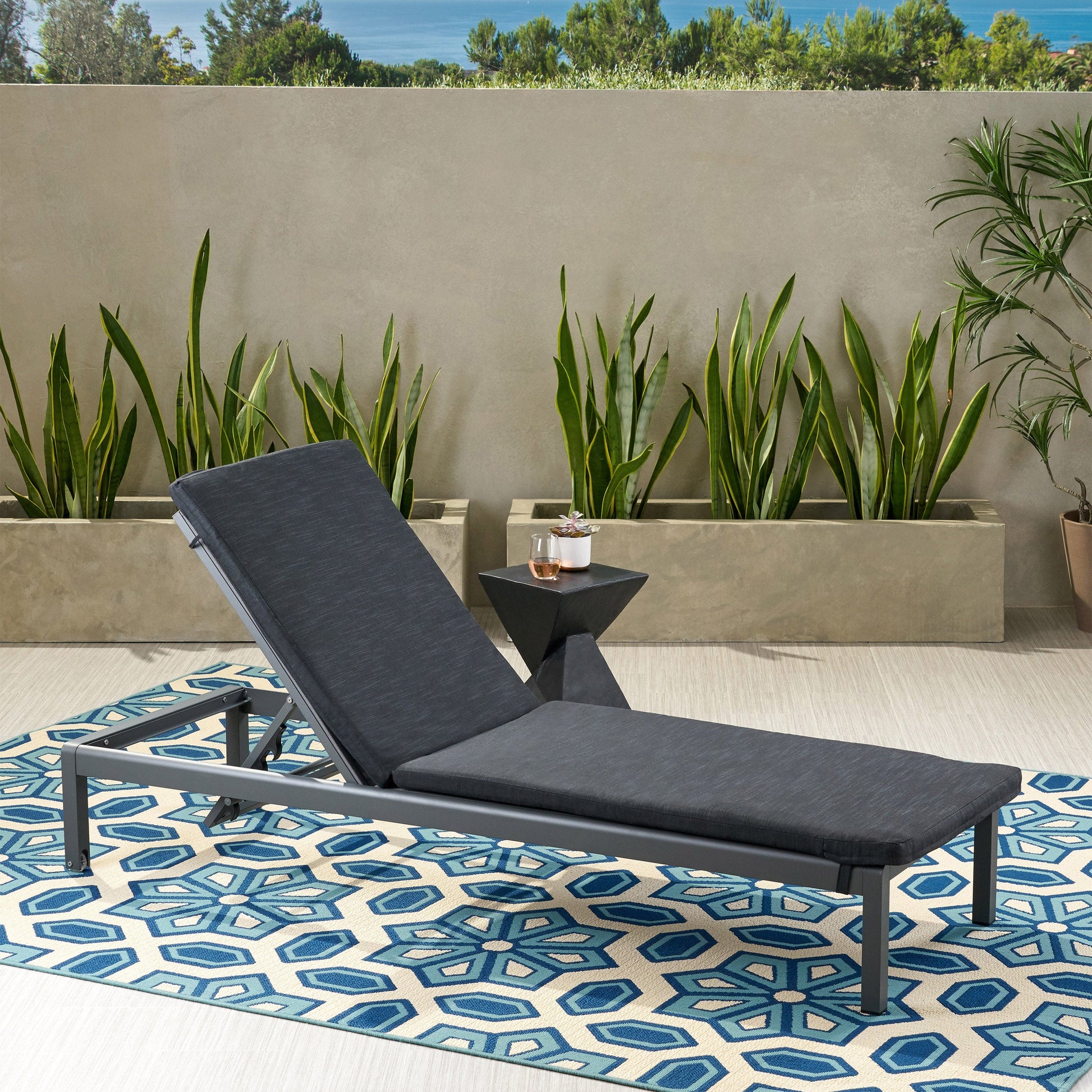 57592.00CUSH-DGRY CAPE CORAL LOUNGE CUSHION - Korvel