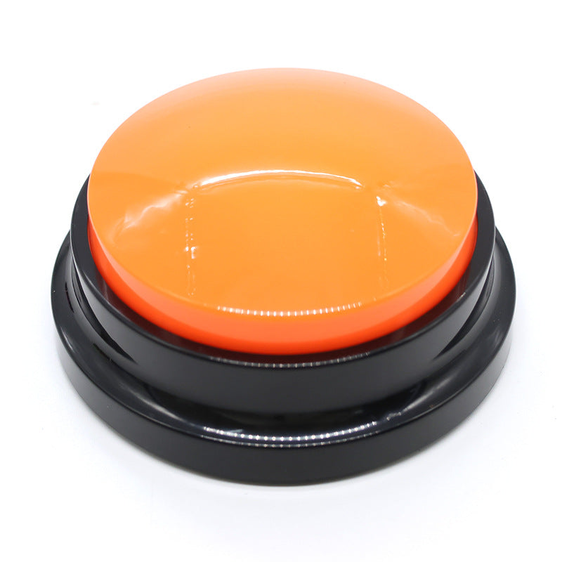 Dog Talking Button Pet Communication Key Sound Maker Cat Bell Toy Supplies Voice Recording Training Device - Korvel