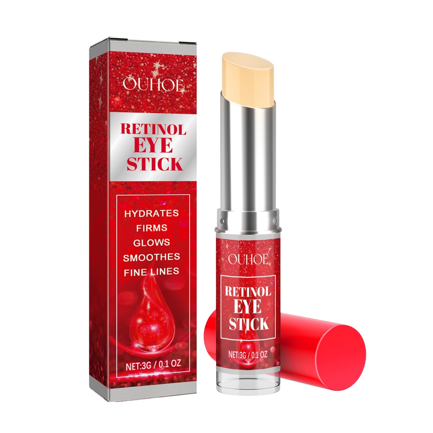 Bastón de Ojos de Retinol Premium para Ojos Brillantes