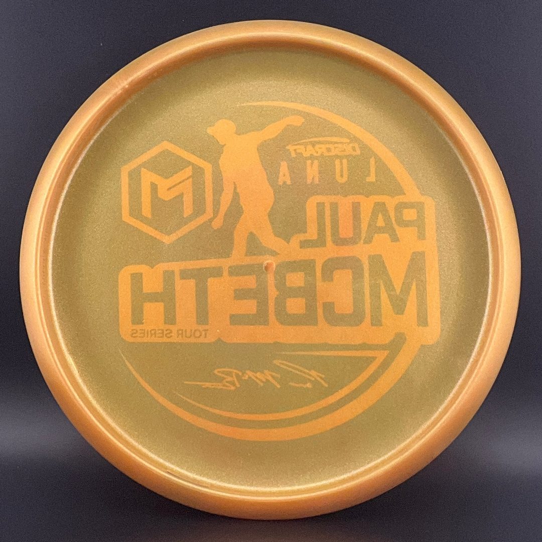 Metallic Z Luna - Gold 2021 Paul McBeth TS Disc Golf Putter