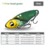 1PCS 3.5g/5g/7g/10g/15g VIB Fishing Lure – Rattlesnake Iron Jig, long-cast hard lure for predatory fish. - Korvel