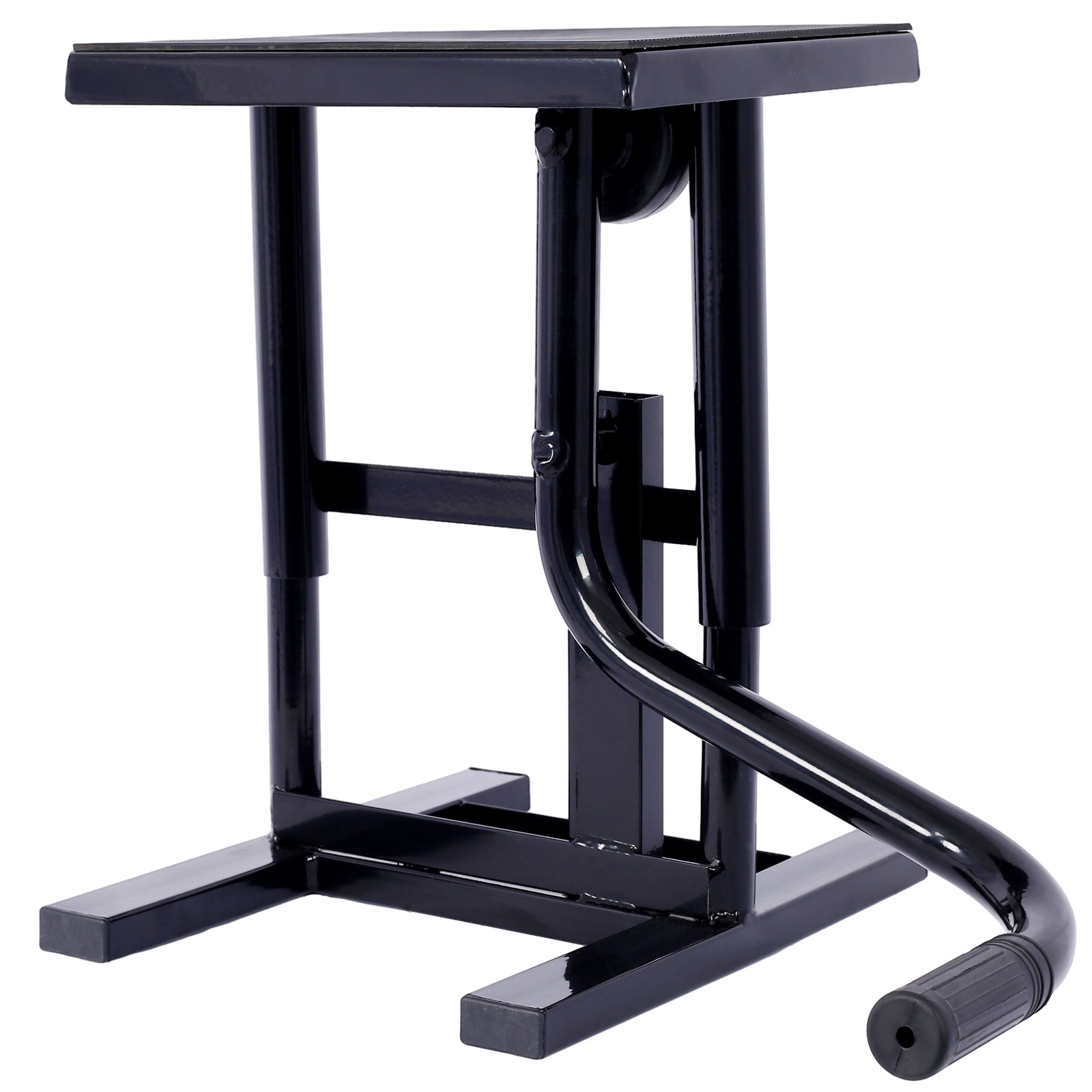 Motorcycle Dirt Bike Stands and Lifts Jack Stand Steel Lift 11"-16.5" Adjustable Height 330 LBS Load Capacity Heavy Duty Steel B - Korvel