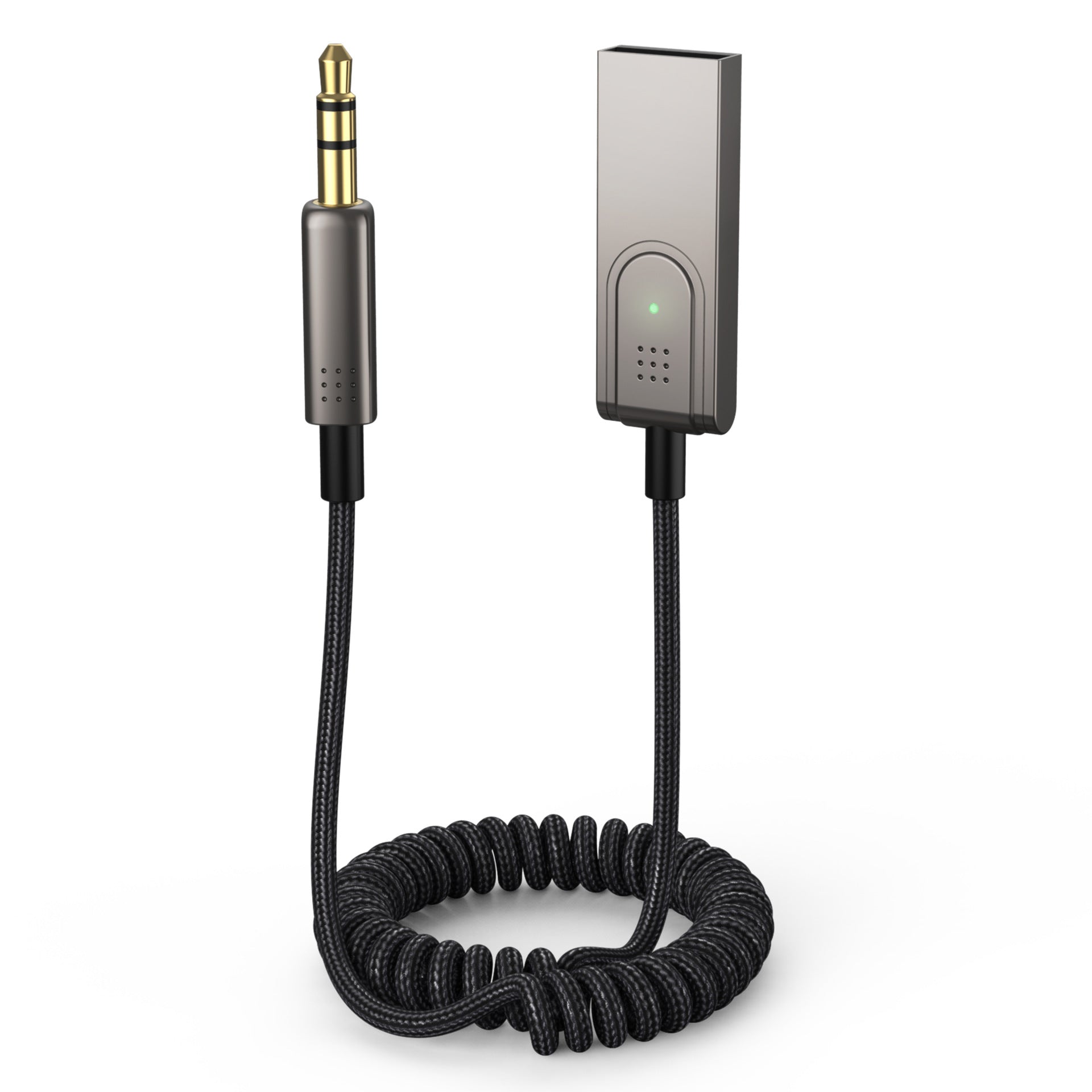 AUX car Bluetooth connection cable, USB car audio cable, audio call navigation conversion cable - Korvel