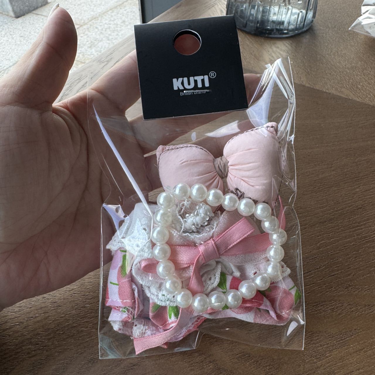 Labbubu Doll Accessories - Stylish Keychain & Clothing Set