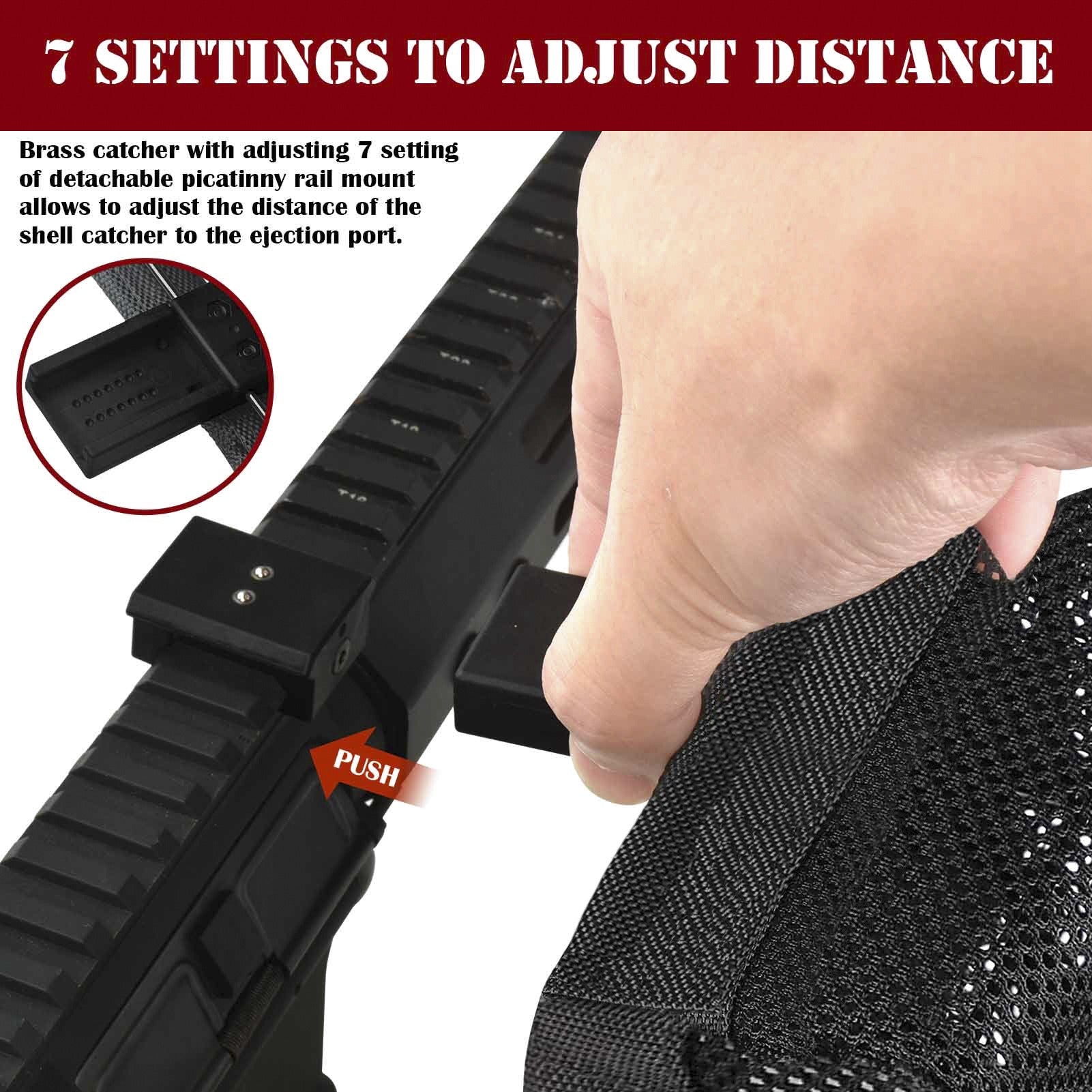 Tactical Bullet Collection Net Bag Outdoor Shell Case Recycling Bag Shell Case Capture Bag Brass Catch - Korvel