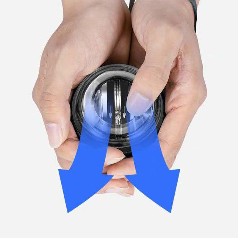 Boule Gyro Auto-Compteur - Exerciteur de Poignet Premium avec LED