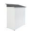 Abri de jardin en métal XWT016 - Gris et blanc 5x3x6ft