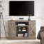 Farmhouse Classic Media TV Stand Antique Entertainment Console for TV up to 50" with Open and Closed Storage Space - Korvel