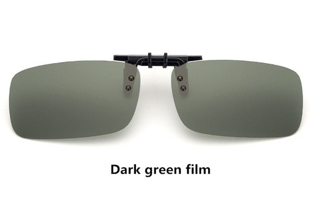 Gafas de sol clip-on polarizadas con espejo UV400