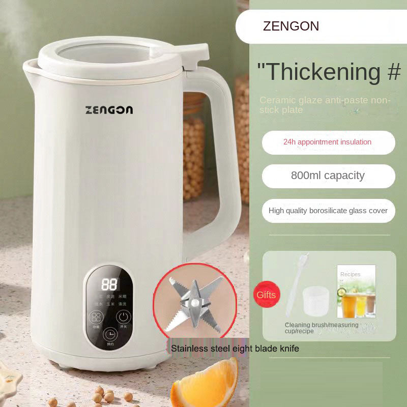 Mini Multi-Function Soybean Milk Maker - Compact & Efficient