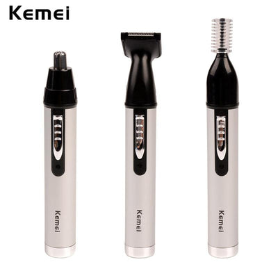 Kemei Electric Nose and Ear Hair Trimmer for Men and Women