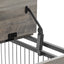 Table d'appoint pour chien de style mobilier sur roues