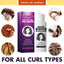 Curly Hair Styling Elastin, Curly Hair Moisturizing And Fluffing Hair Styling Elastin - Korvel