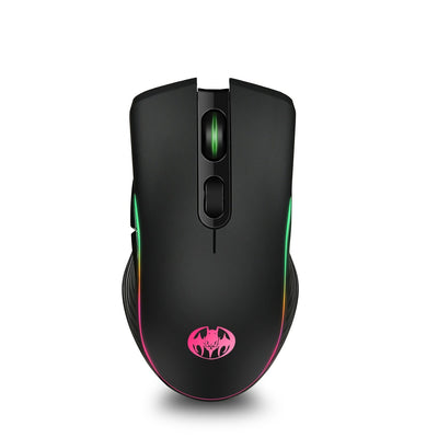 Souris de chargement lumineuse sans fil 2.4G