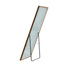60x17 Brown Solid Wood Frame Full-length Mirror, Dressing Mirror, Bedroom Home Porch - Korvel