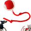 Bite resistant automatic cat teasing ball cat toy ball self fun and stress relieving tool with rope pet supplies jumping ball - Korvel