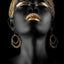 Impressions sur toile modernes premium - Femme noire africaine